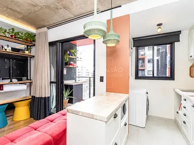 Apartamento com 36m² 1 quarto e 1 banheiro, à venda, no bairro Rebouças em Curitiba
