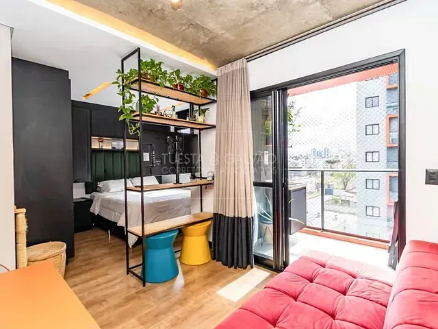 Apartamento com 36m² 1 quarto e 1 banheiro, à venda, no bairro Rebouças em Curitiba