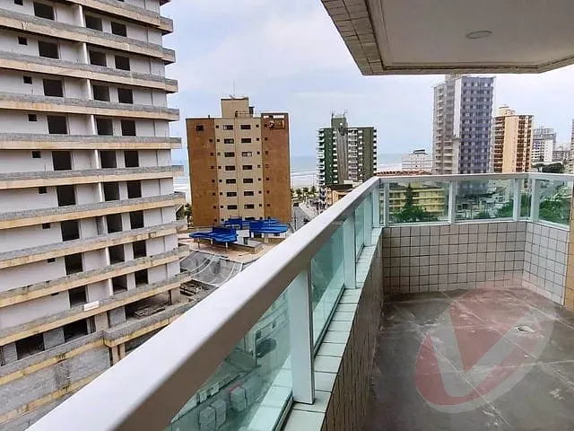 Apartamento com 87m² 2 quartos e 2 banheiros, à venda, no bairro Caiçara em Praia Grande