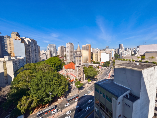Apartamento com 35m² 1 quarto e 1 banheiro, para alugar, no bairro República em São Paulo