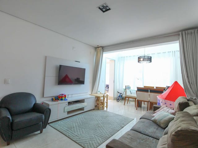 Foto do Apartamento - Apartamento à venda- ANDAR ALTO - Sion, Belo Horizonte, MG | TORRE FORTE BROKER