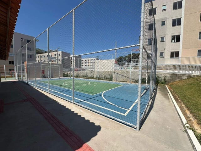 Apartamento com 45m² 2 quartos e 1 banheiro, à venda ou para alugar, no bairro Caiapós em Contagem