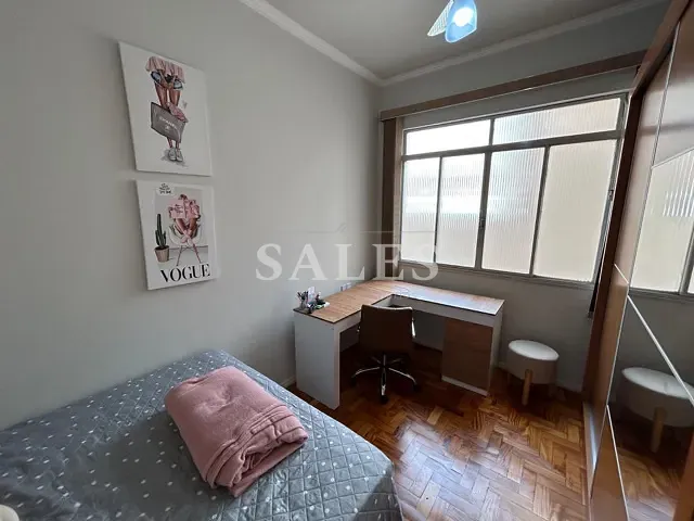 Apartamento com 90m² 3 quartos e 2 banheiros, à venda, no bairro Centro em Juiz de Fora