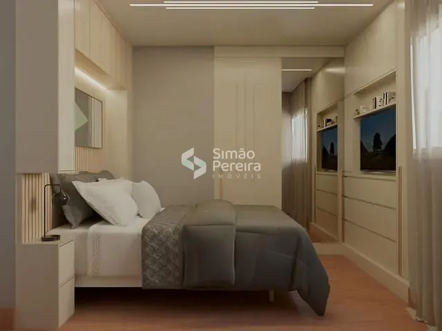 Apartamento 2 quartos e 2 banheiros, à venda, no bairro Vivendas da Serra em Juiz de Fora