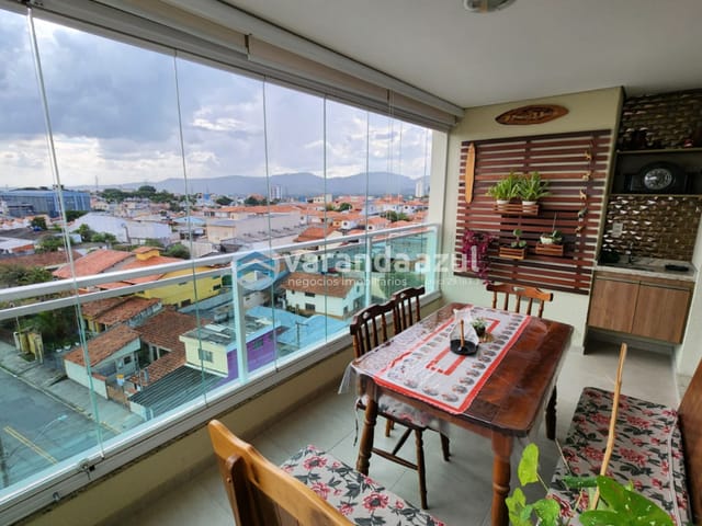 Apartamento 3 quartos e 3 banheiros, à venda, no bairro Alto Ipiranga em Mogi das Cruzes