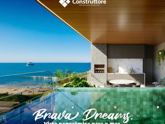 Foto do Apartamento - Edifício Brava Dreams  - Apartamento Frente Mar à Venda na Praia Brava - 3 Suites - 3 vagas - Exclusividade | Versailles Brasil