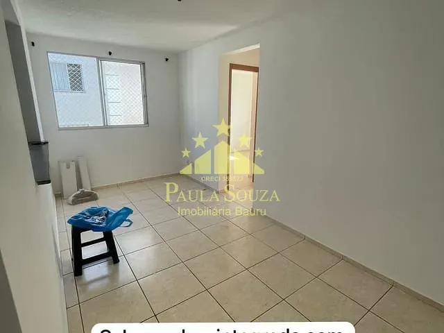Apartamento 2 quartos e 1 banheiro, para alugar, no bairro Jardim Estrela D'Alva em Bauru