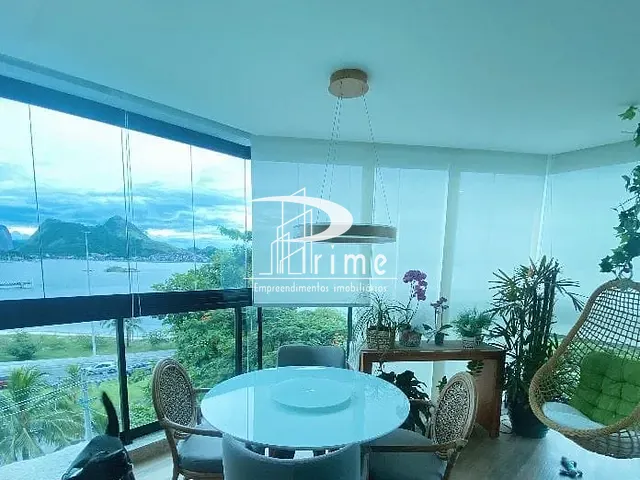 Apartamento com 198m² 3 quartos e 5 banheiros, à venda, no bairro Jurujuba em Niterói