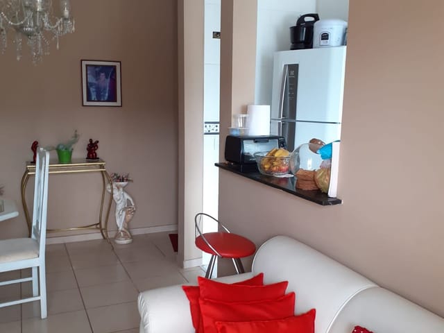 Apartamento 3 quartos e 2 banheiros, à venda, no bairro Vila Mogilar em Mogi das Cruzes