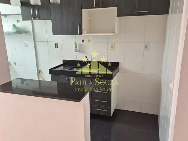 Apartamento 2 quartos e 1 banheiro, à venda, no bairro Jardim Estrela D'Alva em Bauru