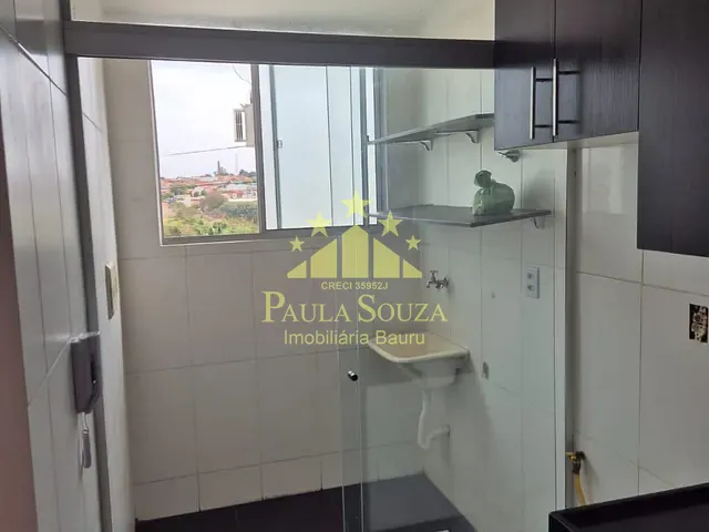 Apartamento 2 quartos e 1 banheiro, à venda, no bairro Jardim Estrela D'Alva em Bauru