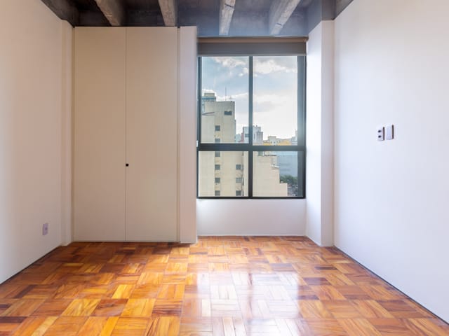 Apartamento 1 quarto e 1 banheiro, para alugar, no bairro República em São Paulo