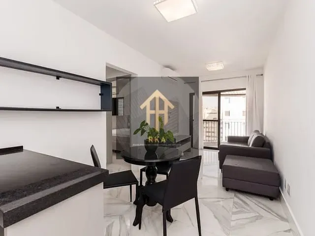 Apartamento 1 quarto e 1 banheiro, para alugar, no bairro Itaim Bibi em São Paulo