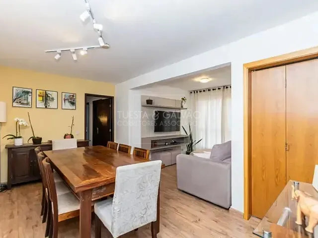 Apartamento com 96m² 3 quartos e 3 banheiros, à venda, no bairro Água Verde em Curitiba