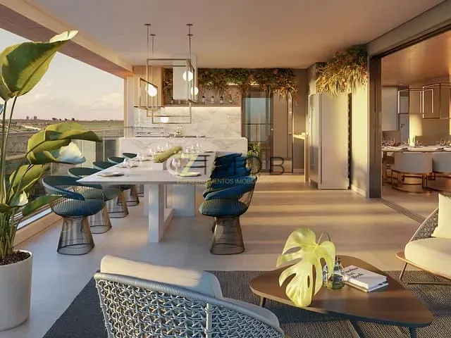Apartamento com 255m² 4 quartos e 6 banheiros, à venda, no bairro Bonfim Paulista em Ribeirão Preto