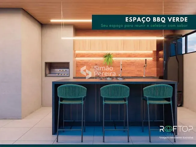 Apartamento 2 quartos e 1 banheiro, à venda, no bairro Poço Rico em Juiz de Fora