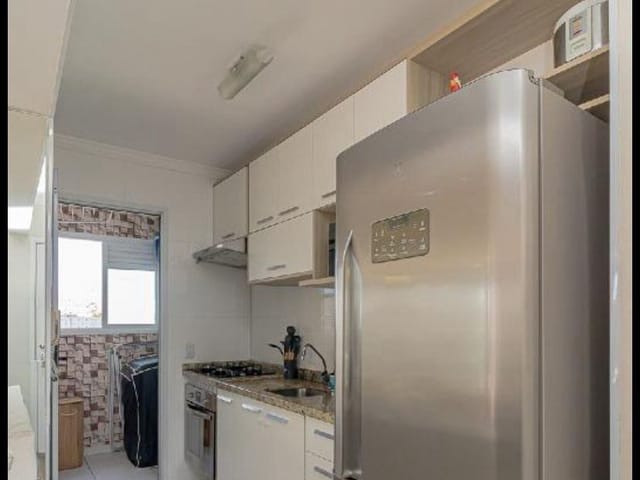 Apartamento 2 quartos e 1 banheiro, à venda, no bairro Vila Metalúrgica em Santo André
