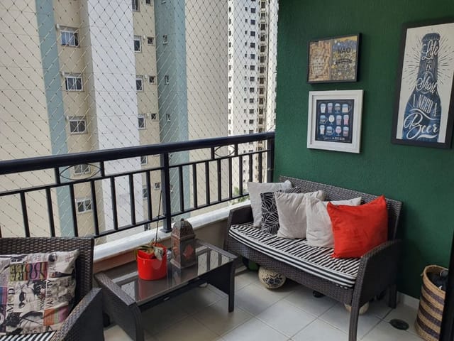 Foto do Apartamento - BELÍSSIMO Apartamento com 3 dormitórios à venda, 105 m² por R$ 760.000 - Jardim Aquarius - São José dos Campos/SP | RUSSI IMÓVEIS