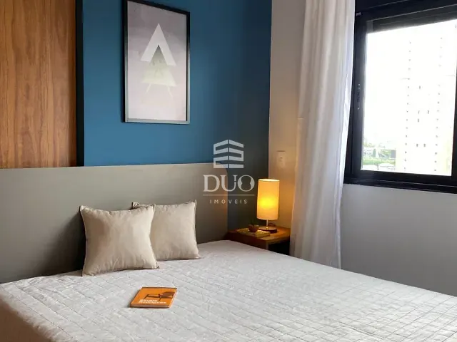 Apartamento com 41m² 1 quarto e 1 banheiro, para alugar, no bairro Dezoito do Forte Empresarial/Alphaville. em Barueri