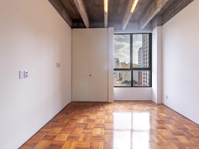 Apartamento 1 quarto e 1 banheiro, para alugar, no bairro República em São Paulo