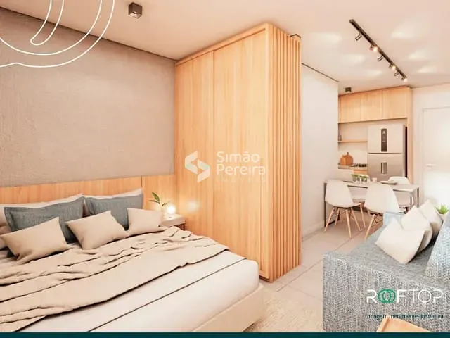 Apartamento 1 quarto e 1 banheiro, à venda, no bairro Poço Rico em Juiz de Fora