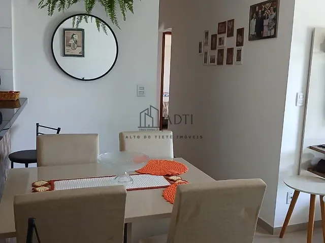 Apartamento 3 quartos e 2 banheiros, à venda, no bairro Mogi Moderno em Mogi das Cruzes