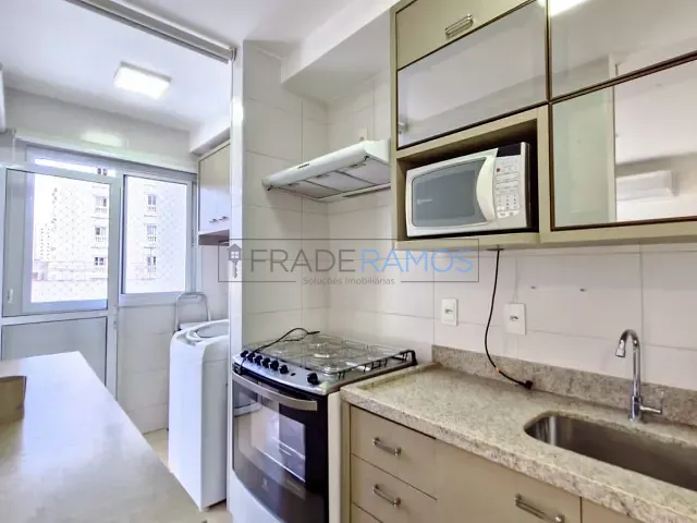 Apartamento com 64m² 2 quartos e 2 banheiros, para alugar, no bairro Setor Bueno em Goiânia