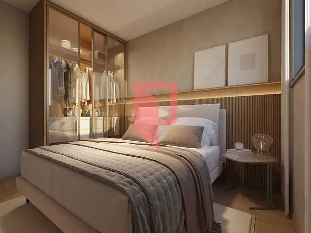 Apartamento 1 quarto e 1 banheiro, à venda, no bairro Serrano em Belo Horizonte