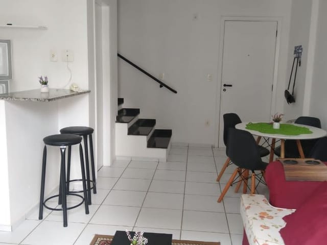 Foto do Apartamento - Apartamento Duplex Mobiliado no Edifício The Place com 1 dormitório para alugar, 67 m² por R$ 1.800/mês - Jardim Aquarius - São José dos Campos/SP | RUSSI IMÓVEIS