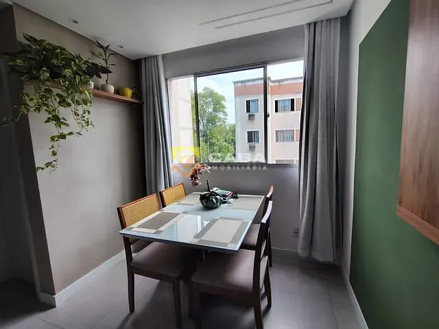 Apartamento 2 quartos e 1 banheiro, à venda, no bairro Estância Monazítica em Serra