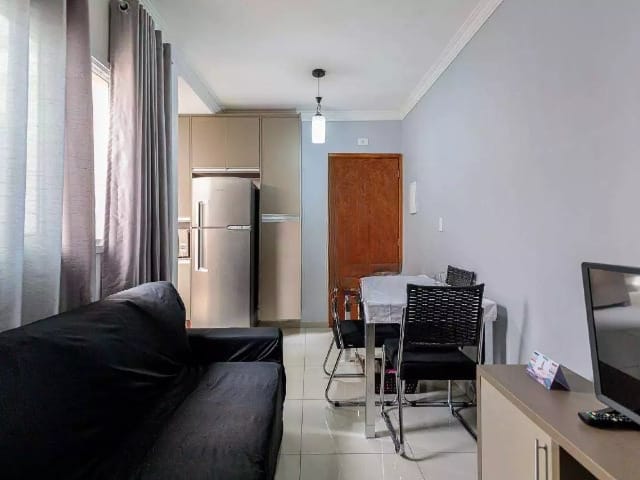 Apartamento 2 quartos e 1 banheiro, à venda, no bairro Parque Capuava em Santo André