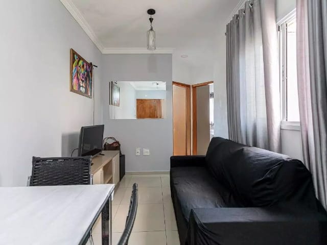 Apartamento 2 quartos e 1 banheiro, à venda, no bairro Parque Capuava em Santo André