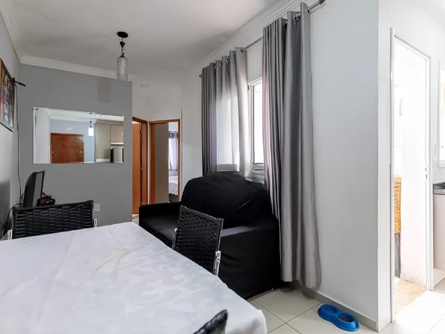 Apartamento 2 quartos e 1 banheiro, à venda, no bairro Parque Capuava em Santo André
