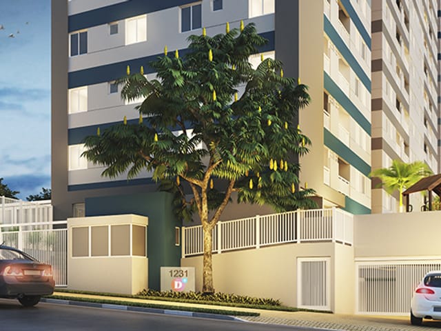 Apartamento com 43m² 2 quartos e 1 banheiro, à venda, no bairro Conceição em Diadema