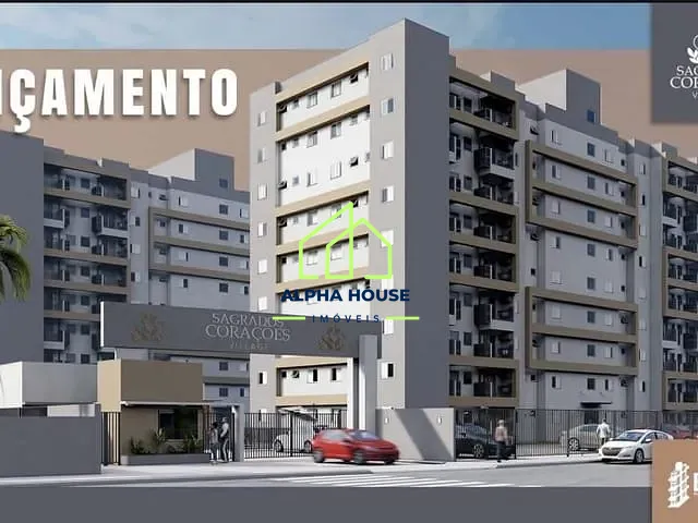 Apartamento 2 quartos e 1 banheiro, à venda, no bairro Nossa Senhora do Perpétuo Socorro em Pindamonhangaba