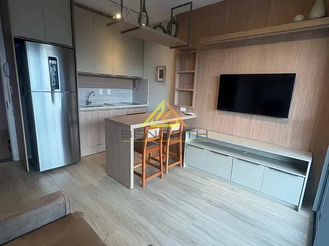Apartamento com 34m² 1 quarto e 1 banheiro, para alugar, no bairro Indianópolis em São Paulo