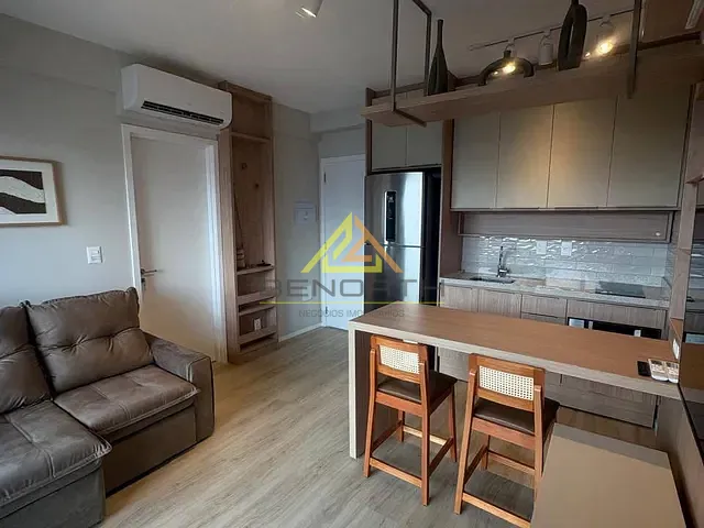 Apartamento com 34m² 1 quarto e 1 banheiro, para alugar, no bairro Indianópolis em São Paulo