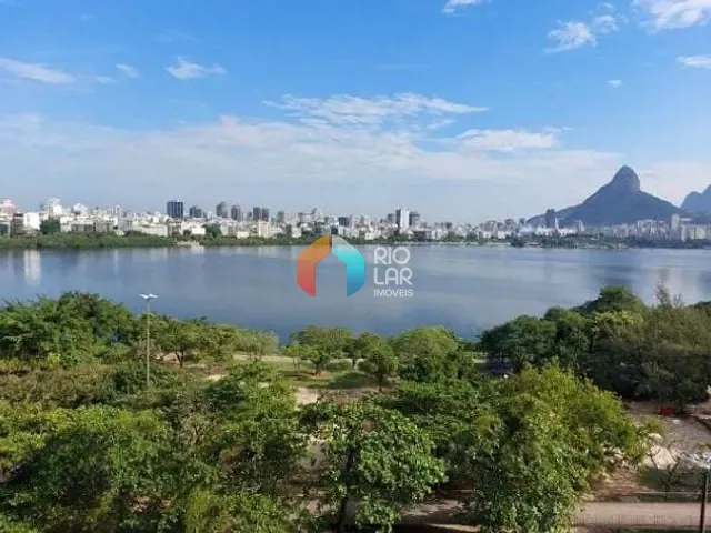 Apartamento com 160m² 4 quartos e 4 banheiros, à venda ou para alugar, no bairro Lagoa em Rio de Janeiro