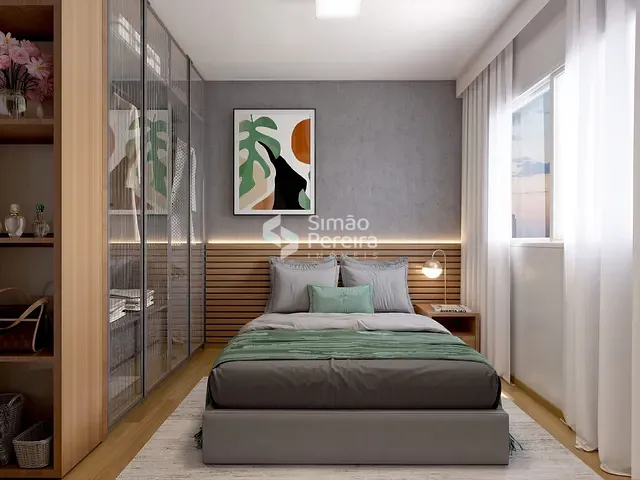 Apartamento 2 quartos e 1 banheiro, à venda, no bairro Aeroporto em Juiz de Fora