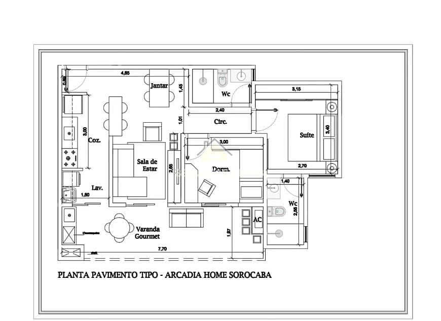 Apartamento à venda com 2 quartos, 79m² - Foto 32