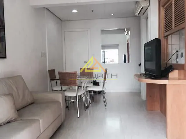 Apartamento com 50m² 1 quarto e 2 banheiros, para alugar, no bairro Moema em São Paulo