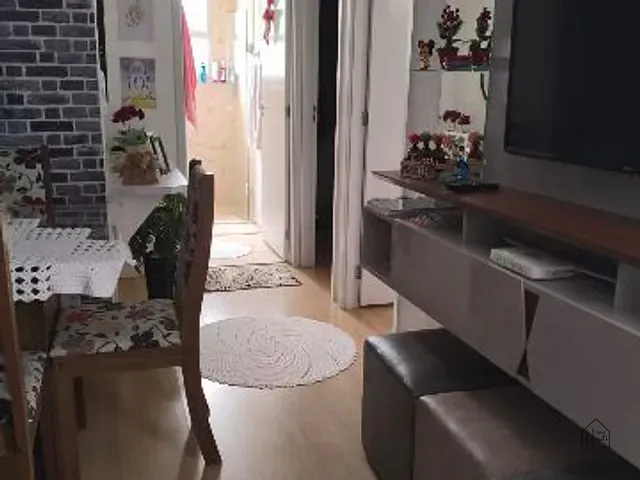 Apartamento com 43m² 2 quartos e 1 banheiro, à venda, no bairro Recanto Vista Alegre em Cotia