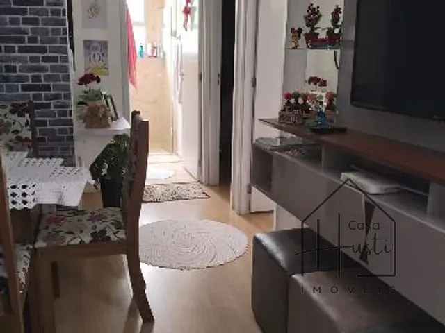 Apartamento com 43m² 2 quartos e 1 banheiro, à venda, no bairro Recanto Vista Alegre em Cotia