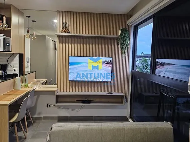 Apartamento com 24m² 1 quarto e 1 banheiro, para alugar, no bairro Porto de Galinhas em Ipojuca