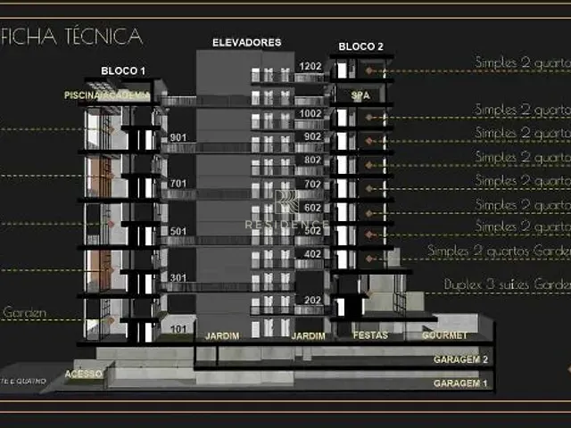 Apartamento 3 quartos e 3 banheiros, à venda, no bairro Jardim Amália em Volta Redonda