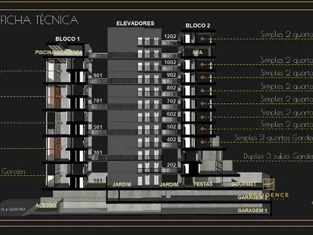 Apartamento 3 quartos e 3 banheiros, à venda, no bairro Jardim Amália em Volta Redonda