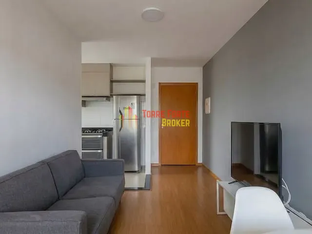 Apartamento com 44m² 2 quartos e 1 banheiro, para alugar, no bairro Rebouças em Curitiba