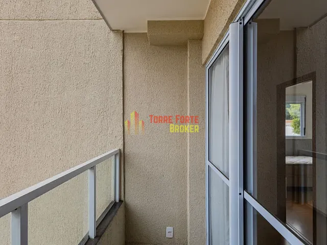 Apartamento com 44m² 2 quartos e 1 banheiro, para alugar, no bairro Rebouças em Curitiba