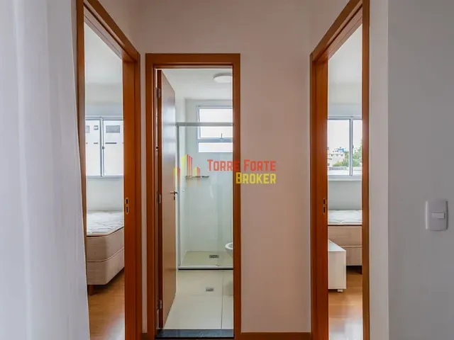 Apartamento com 44m² 2 quartos e 1 banheiro, para alugar, no bairro Rebouças em Curitiba