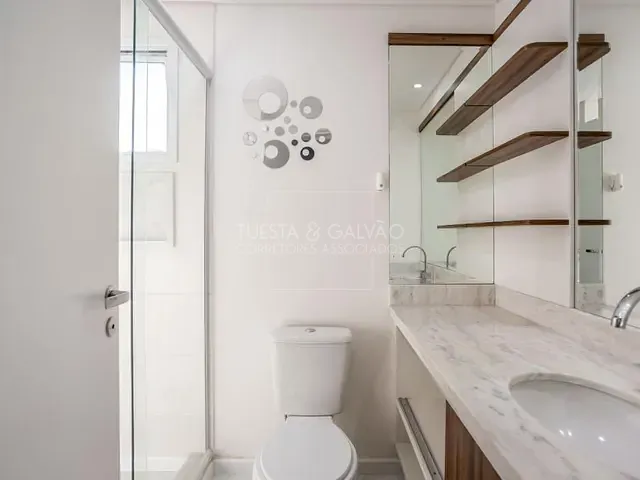 Apartamento com 119m² 3 quartos e 3 banheiros, à venda, no bairro Água Verde em Curitiba